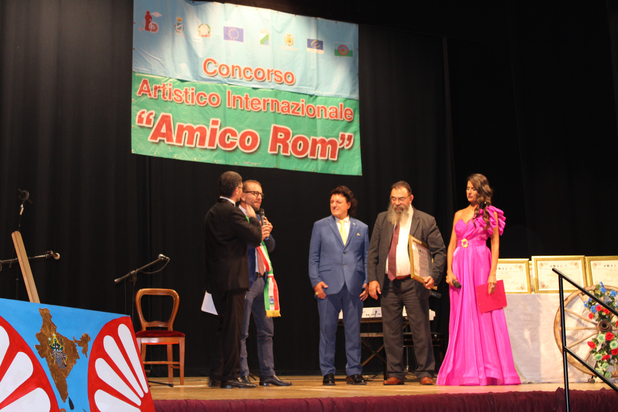 Cerimonia di premiazione del Concorso Amico Rom